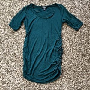 Teal Maternity Tunic Size Small